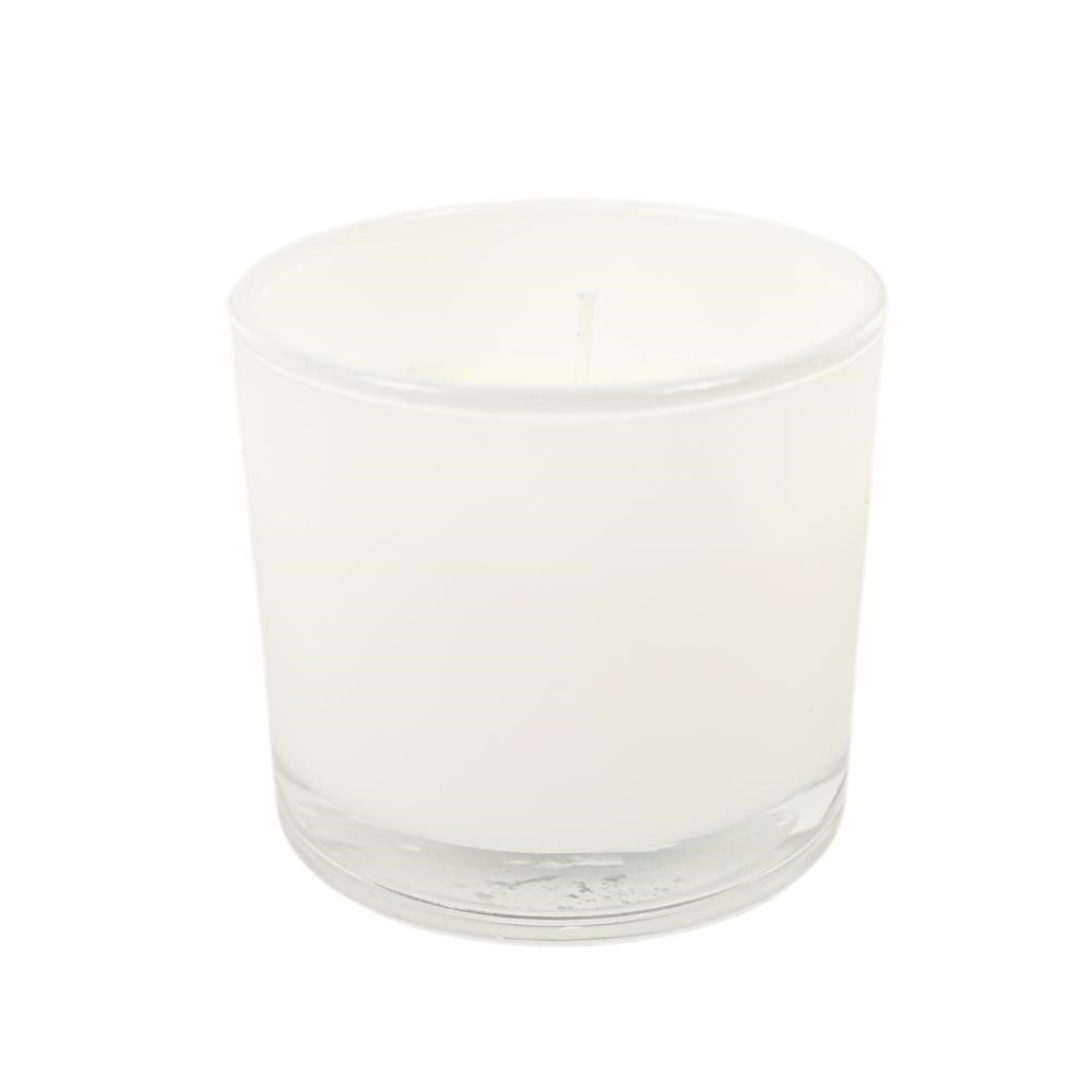 Spaas geurkaars in glas jasmin coconut wit